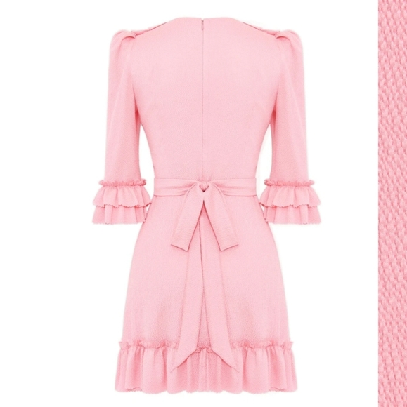 NWT Vampires Wife Silk Mini Dress (2) - Picture 3 of 9